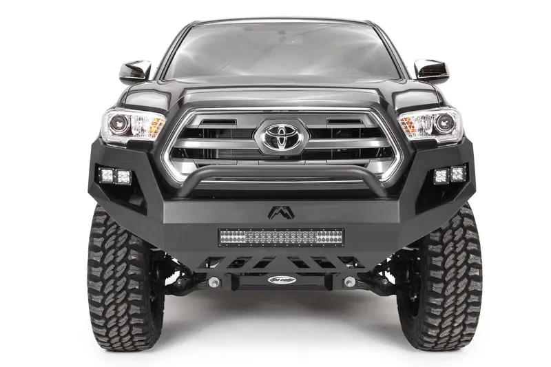 Fab Fours Tt16-D3653-B Vengeance Front Bumper – Heavy-Duty Steel Off-Road Design 1