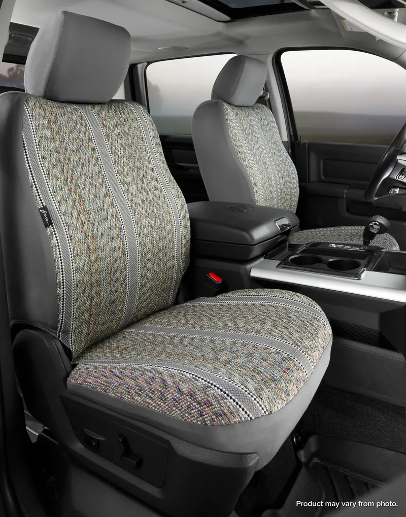Fia Tr49-72 Gray Custom Wrangler Seat Covers – Saddle Blanket Design For Bucket Seats 1