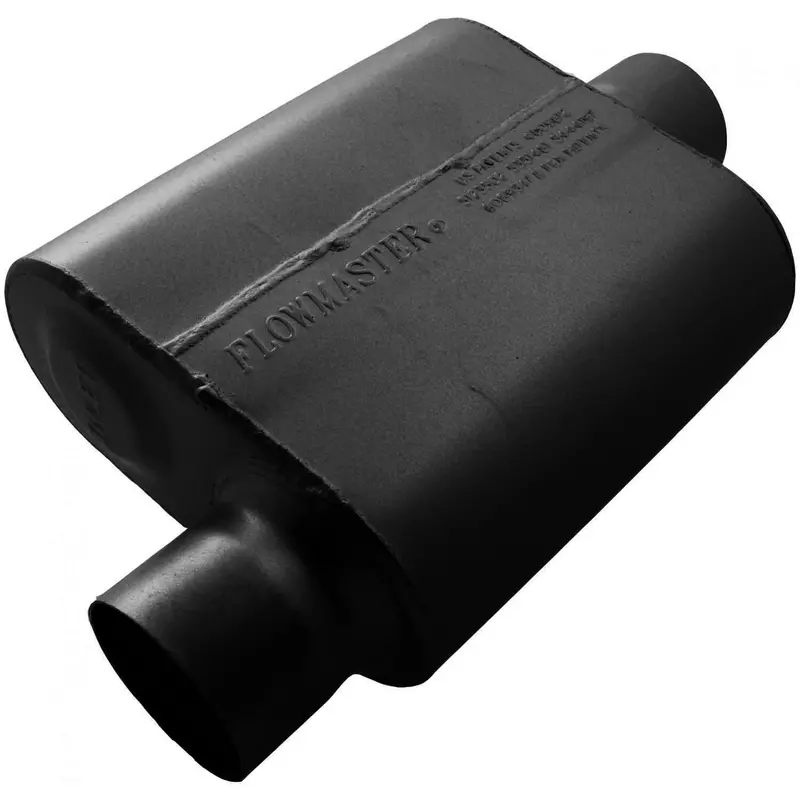 Flowmaster 10-Series Delta Force Race Muffler — Aggressive Sound, Model 9430119 1