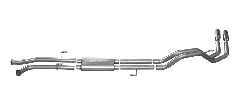 Gibson Performance Aluminized Dual-Sport Cat-Back Exhaust System – Model 7101 1
