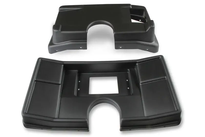 Holley Efi 553-316 Black Dash Panel Kit – Designed For 7.5-Inch Holley Efi Displays (2-Piece) 1