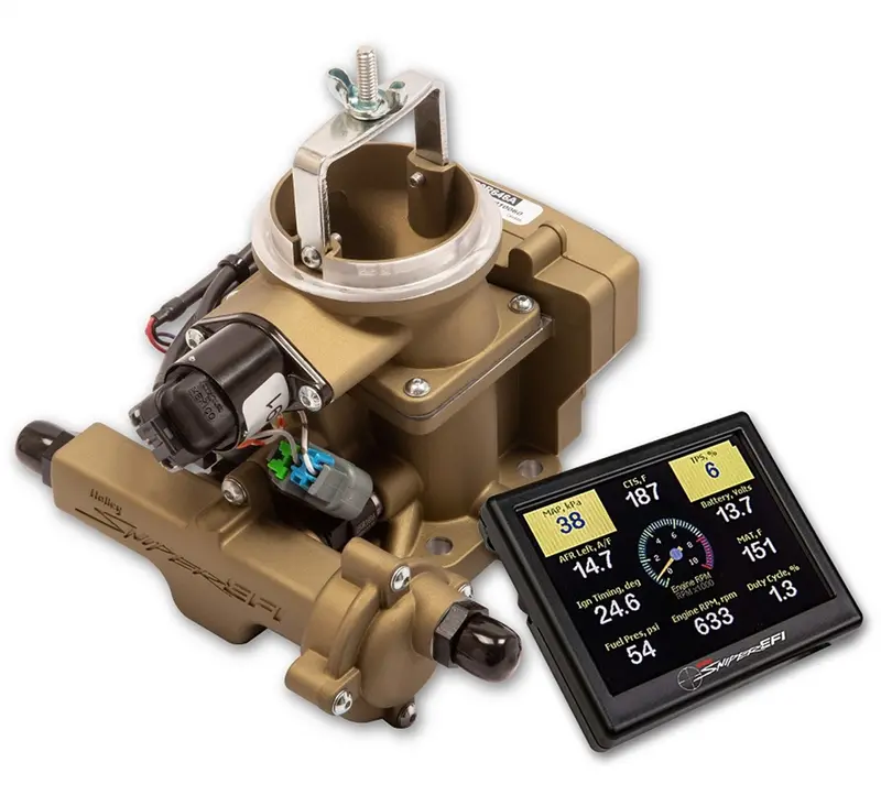 Holley Sniper Efi 550-860 Self-Tuning Fuel Injection System – Plug-And-Play Digital Control 1