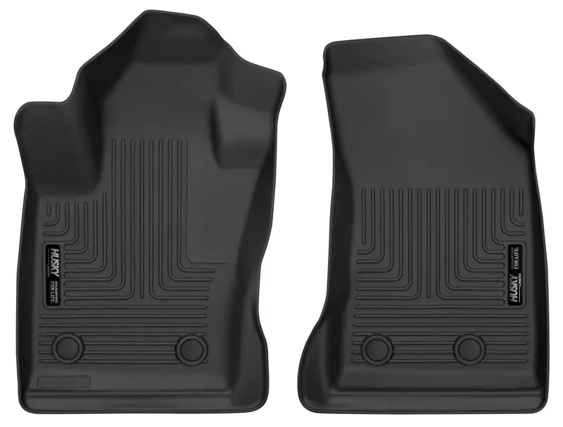 Husky Liners X-Act Contour Floor Liners – Custom Trimmed, Durable Rubberized Material 1