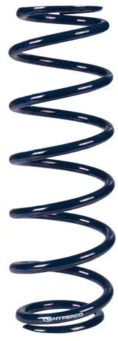 Hyperco 12B0150Uht High-Temperature Coilover Spring – 2.5-Inch Id, 12-Inch Free Length, Barrel Style 1