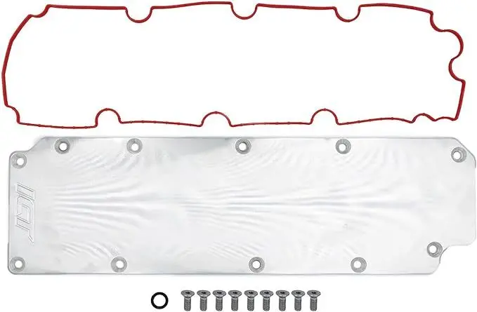 Ict Billet 551182-Lt2 Lt2 Direct-Injection Valley Cover Plate 1