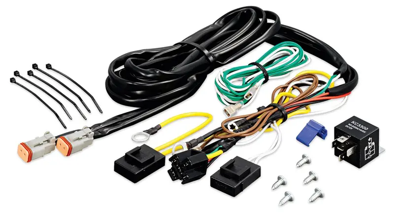 Kc Hilites 6316 Universal Add-On Wiring Harness For One Or Two Auxiliary Lights 1