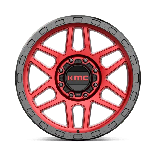 Kmc Km54429087900 Km544 Matte Black/Red Lip Alloy Wheels – 20X9, 8X170, 0Mm Offset 1
