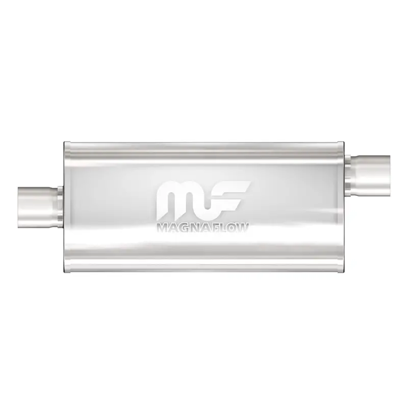 Magnaflow 12254 Universal 2-Inch Inlet/Outlet Performance Muffler – Stainless Steel Core 1