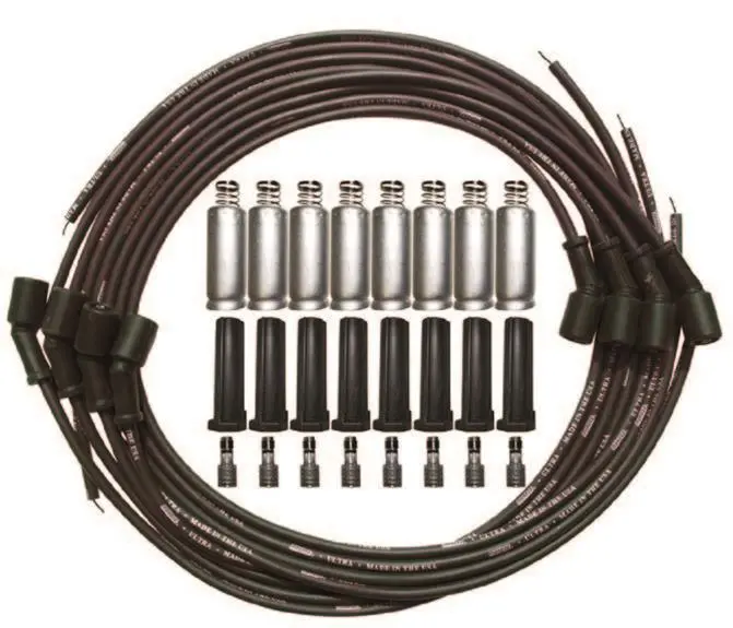 Moroso 51011 Universal Black Plug Wire Set For Gm Ls Engines 1
