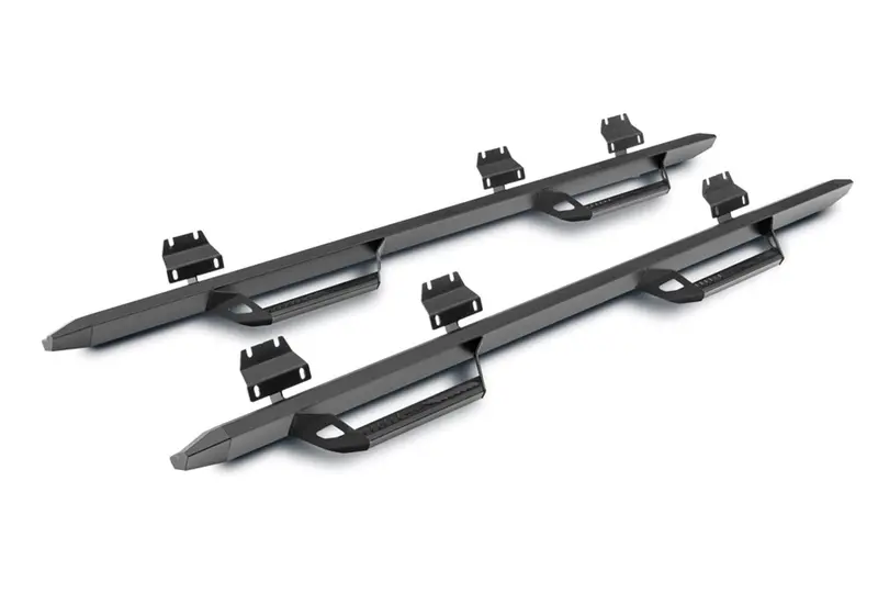 N-Fab Predator Pro-Cab Running Boards – 2-Step Black Step System For 2007–2013 Silverado/Sierra 1500 & 2007–2010 Hd Crew Cabs 1