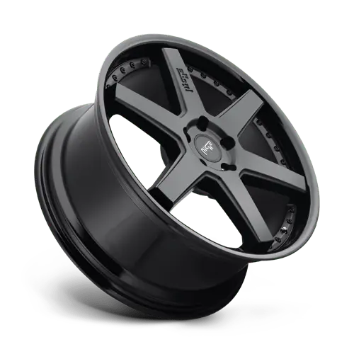 Niche M192 Forged Alloy Wheel – 20X9", 5X115 Bolt Pattern, Gloss Black/Machined Face 1