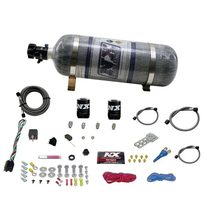 Nitrous Express 20316-12 Dodge Efi Race (100-150-200-250Hp) Single Nozzle With Composite Bottle 1