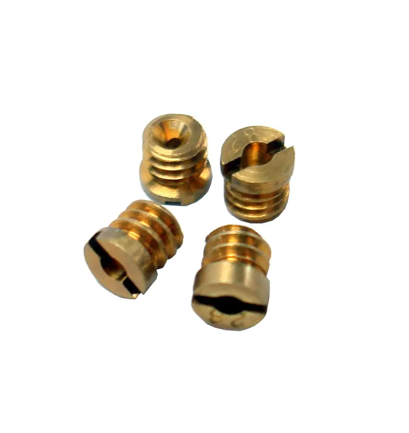 Proform 67249 Carburetor Idle Feed Restrictor Kit – Brass, 0.33" Diameter, Set Of Four 1