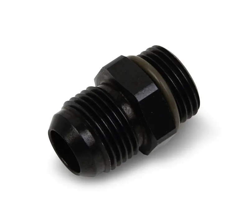 Quick Fuel Technology 19-1010Qft -10An O-Ring Male To -10An Male Fuel Fitting – Black Anodized Aluminum 1