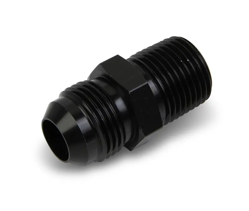 Quick Fuel Technology 19-1210Qft Fuel Fitting – 1/2" Npt To -10An Adapter, Black Anodized 1