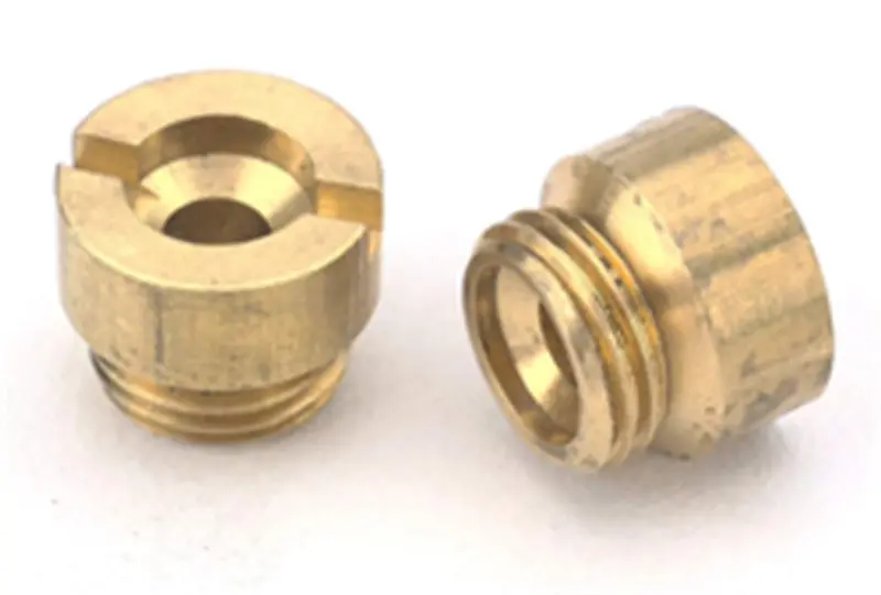 Quick Fuel Technology Alcohol-Compatible Main Jet — 124 Size, 5/16" Thread 1
