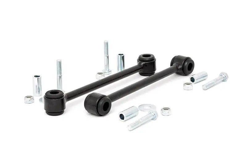 Rough Country 1015 Rear Sway Bar Link Kit – Compatible With 4–6 Inch Lifts On 1997–2006 Jeep Tj Wranglers 1