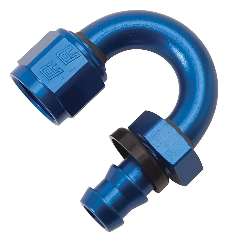 Russell 626070 Twist-Lok An-8 Hose End – 180° Tight Radius 1