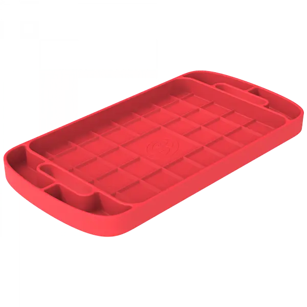 S&B 80-1003L-Bkjf Large Silicone Tool Tray – Pink, Heavy-Duty Organizing Mat 1