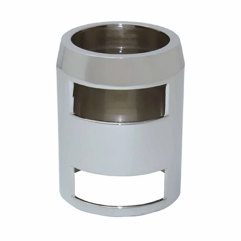 Speedfx 6368 Chrome-Aluminum Hose Clamp – Adjustable For 1.25", 1.5", And 1.625" Diameters 1