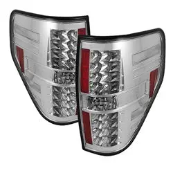 Spyder Auto 5008404 Chrome Led Tail Light Assembly – Plug-And-Play, Uses Factory Bulbs, Sold As Pair 1