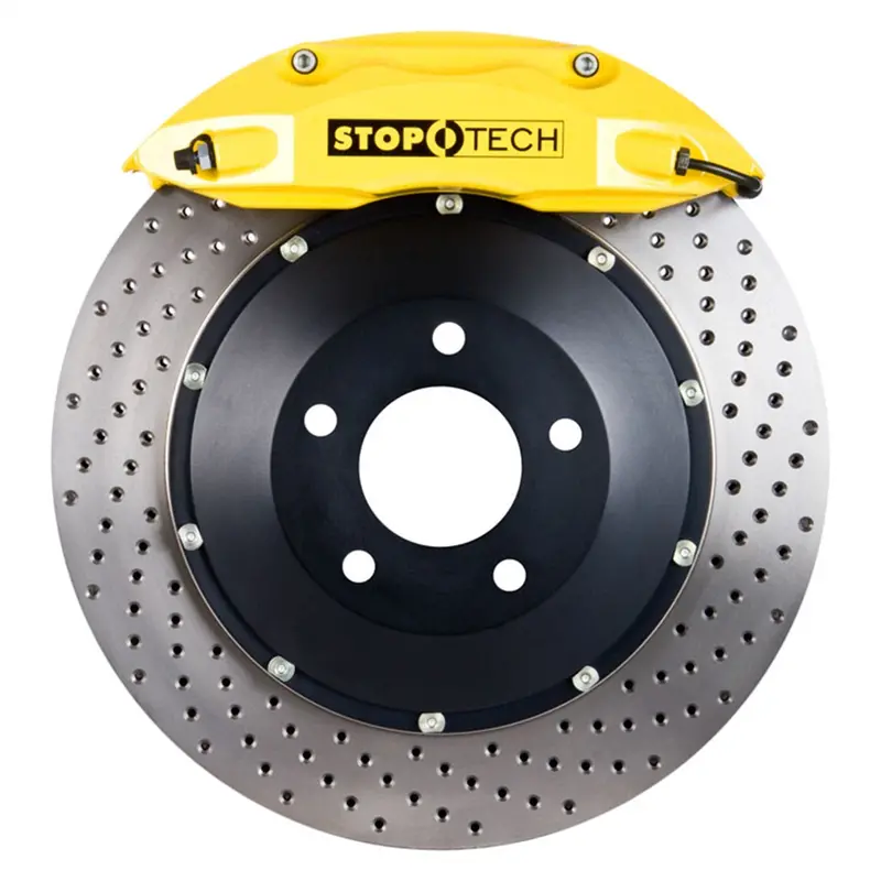 Stoptech 83.328.4600.82 Big Brake Kit – Front, Two-Piece Rotors With High-Performance Calipers 1