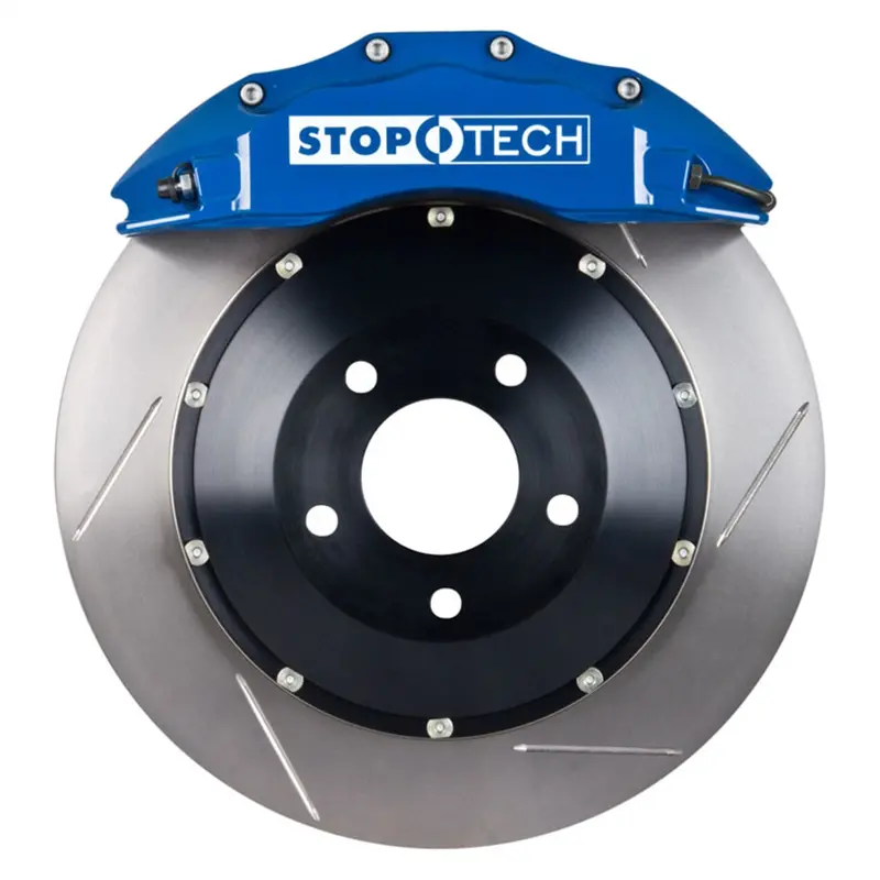 Stoptech Front Big Brake Kit – Two-Piece Slotted Rotors (Model 83.435.6700.21) 1