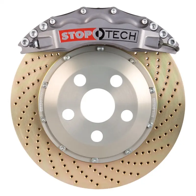 Stoptech Trophy Sport Big Brake Kit – Front 2-Piece Slotted Rotor (83.192.6700.R4) 1