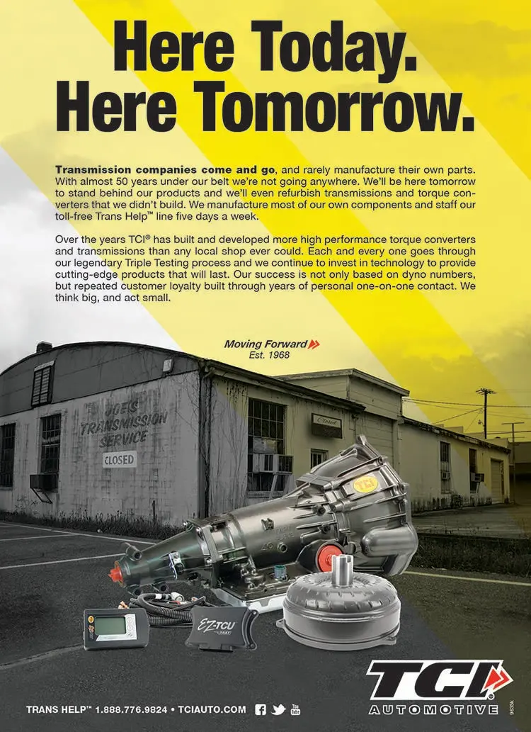 Tci Automotive Th350/Th400 Transmission – Dual-Pattern Mounting With Anti-Ballooning Plate 1