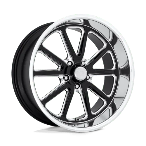 Us Mag U117 17X7 Inch Alloy Wheel – 5X4.75 Bolt Pattern, Gloss Black/Milled Face, +1Mm Offset 1