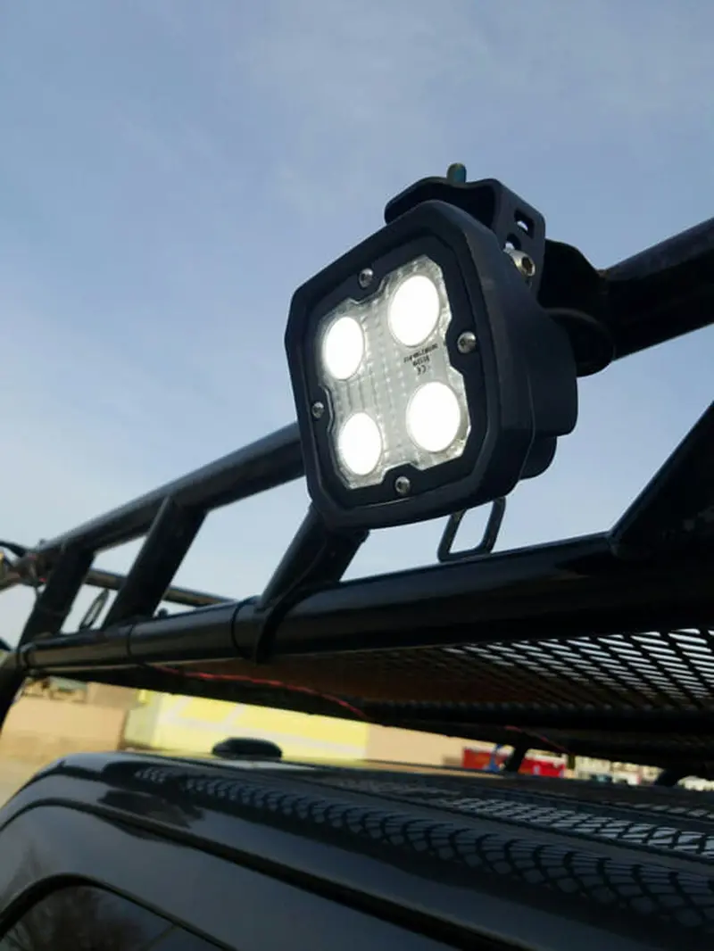 Vision X 9888279 Duralux 4-Led Work Light – 90-Degree Adjustable, E-Mark Certified 1