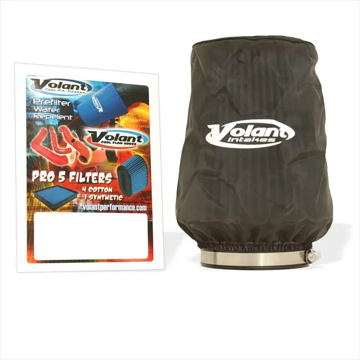 Volant 51906 Conical Pre-Filter Air Intake – 8" Length, 4.75" Top / 7.5" Bottom Diameter 1