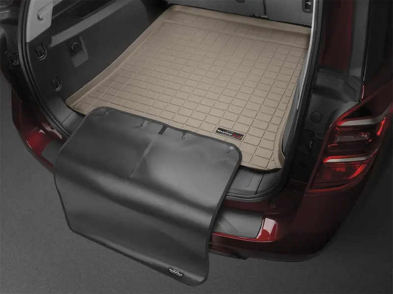 Weathertech 411384Sk Custom Cargo Liner With Integrated Rear Bumper Protector 1