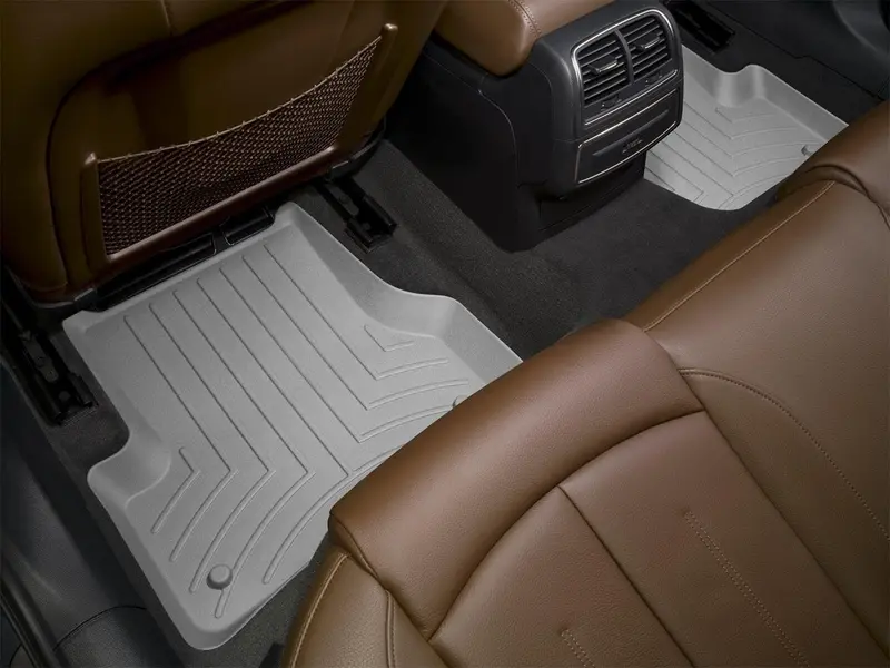 Weathertech 462182 Digitalfit 2Nd-Row Floor Liners – Gray Custom Molded Protection 1