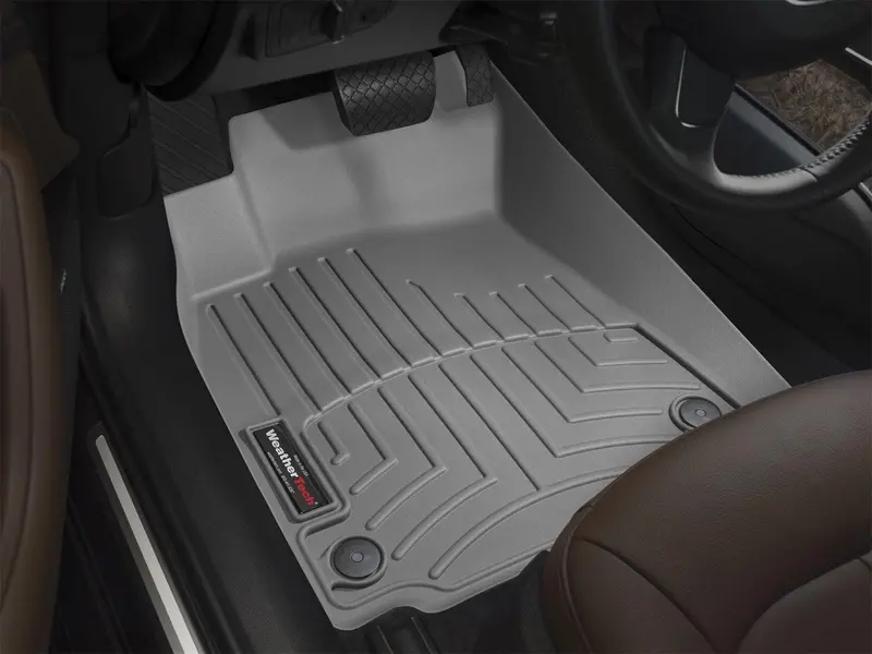Weathertech 462201 Digitalfit Gray Front Floor Liners – Precision Trim Fit 1