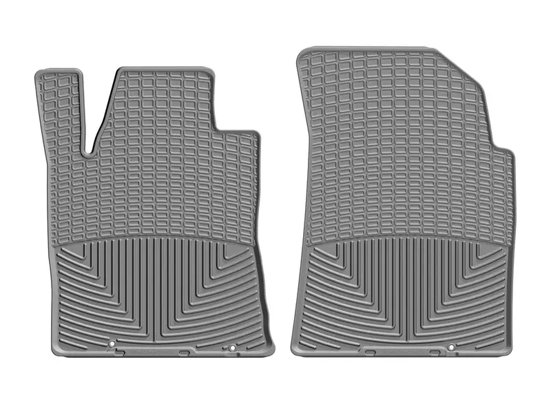 Weathertech All-Weather Front Floor Mats – Gray, Custom-Fit For Select Vehicles 1