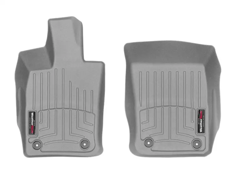 Weathertech Digitalfit Front Floor Liners – Custom Molded Gray Interior Protection (4611801) 1
