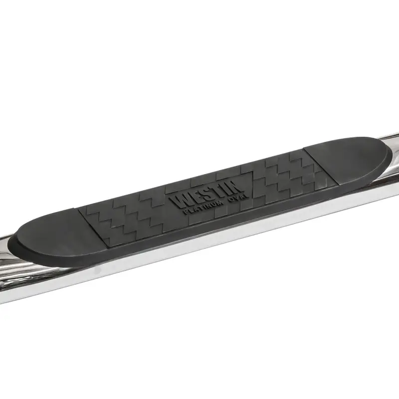 Westin 21-3570 Platinum 4-Oval Nerf Step Bars – Polished Stainless Steel, Easy Mount 1