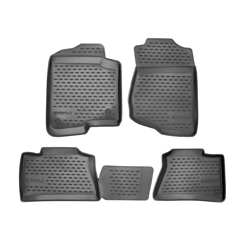 Westin 74-04-41001 Profile Floor Liners – 4-Piece Black Set 1