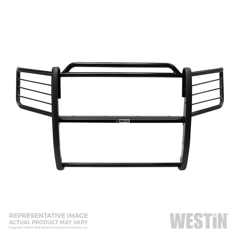 Westin Sportsman Grille Guard — Heavy-Duty Steel Construction, Matte Black Finish 1