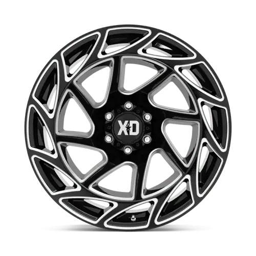 Xd Series Xd860 Alloy Wheel – 22X12 Inches, 6X5.5 Bolt Pattern, Matte Black Mill Finish, -44Mm Offset 1