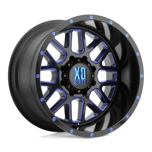 Xd Xd820 20X9 Inch Alloy Wheel – 6X135 Bolt Pattern, Satin Black Machined Finish, 18Mm Offset 1