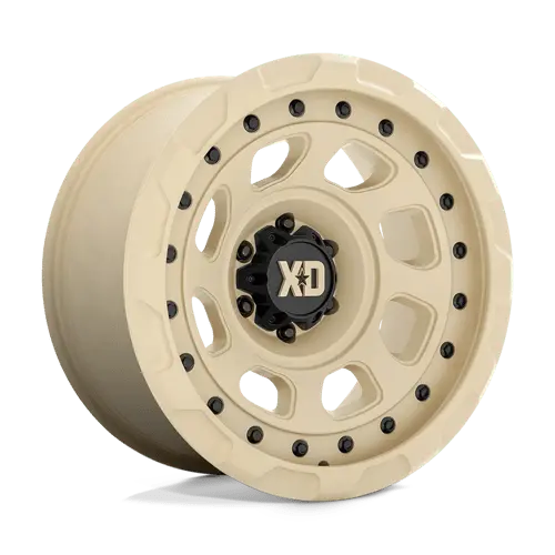 Xd Xd861 17X9 Sand-Finished Alloy Wheel – 5X5.0 Bolt Pattern, Zero Offset 1